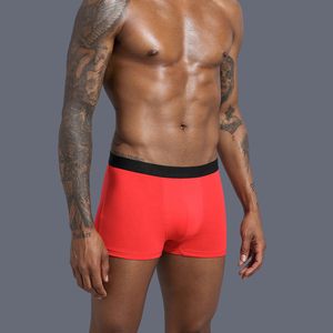 Calzoncillos bóxer personalizados para hombre, ropa interior clásica de algodón con cintura elástica cómoda y estampado transpirable, calzoncillos con logotipo personalizado - Product Image 4