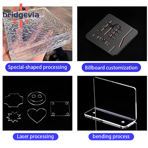 Feuille acrylique transparente de haute qualité A4, épaisseur 1,5 mm, plaque en plastique PMMA transparente pour projets d'artisanat, de peinture et d'art DIY - Product Image 4