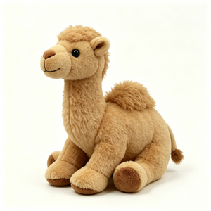 Juguete de camello de peluche, camello de peluche con una sola humba, animal de peluche de camello del desierto - Product Image 4