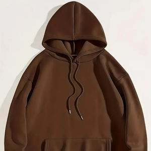 Vente en gros de pulls à capuche épais en coton pour hommes, sweats à capuche en molleton surdimensionné personnalisé, pulls bon marché, coton mélangé - Product Image 1