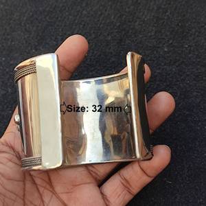 Bracelet manchette en perles faites à la main-Manchette pour femmes et filles - Product Image 3