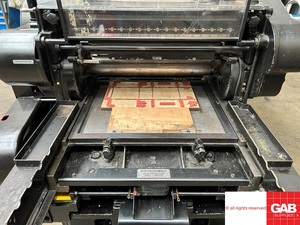 Máquina troqueladora de cilindros Heidelberg KSBA original en venta - Tamaño 460 x 585 mm - Product Image 5