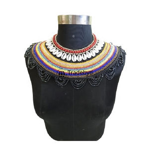 Collar de Cadena con Eslabones Hecho a Mano, Bordado Único de Tradebyd, Unisex, Calidad Premium, Estilo Boho Chic, Joyería para Fiestas - Product Image 4