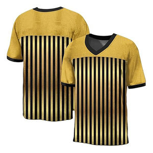 Service OEM Maillot de football américain sur mesure Vente à chaud Tendance Maillot de football américain multicolore Design personnalisé avec logo - Product Image 5
