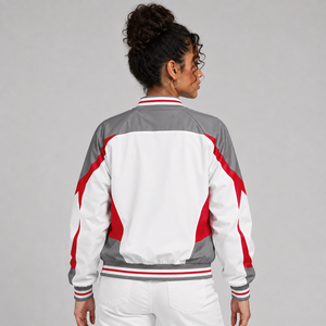 Veste bomber pour femme de qualité supérieure, faible MOQ, matelassée, respirante, coupe-vent, vêtements décontractés d'hiver, produit à forte demande, service OEM - Product Image 3