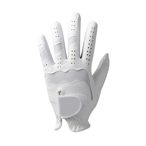 Gants de golf pour hommes en cuir PU Cabretta de qualité supérieure, haute qualité, antidérapants, logo personnalisé, doigts complets - Product Image 1