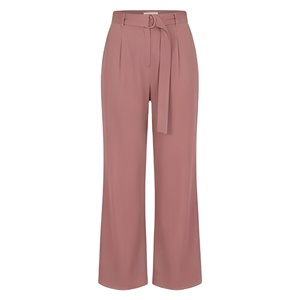 Pantalones de Trabajo Casuales de Lona para Mujer, Cierre con Cordón, Transpirables, de Secado Rápido, Lisos, 100% Algodón, Cintura Media - Product Image 1