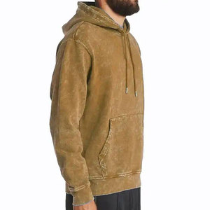 เสื้อฮู้ดดี้สไตล์ Acid Wash ผ้าฟอกเนื้อนุ่ม สวมใส่สบาย เหมาะสำหรับสตรีทแวร์ ชุดลำลอง และแฟชั่นประจำวัน - Product Image 3