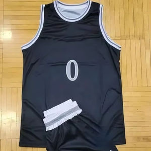 Uniforme de basket-ball personnalisé unisexe haute qualité séchage rapide respirant grande taille avec logo personnalisé pour adultes - Product Image 1
