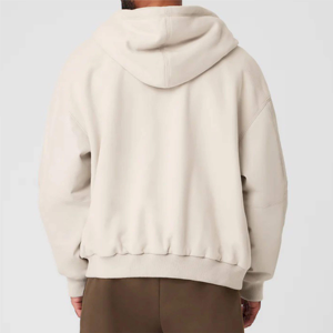 Elegante chaqueta bomber clásica de High Street Varsity para hombre para invierno informal con mangas de cuero genuino - Product Image 6