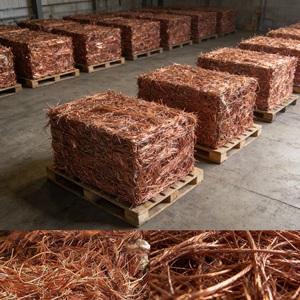 เศษลวดทองแดงสะอาด ลวดทองแดงเปลือยบริสุทธิ์สำหรับอุตสาหกรรม - Product Image 3