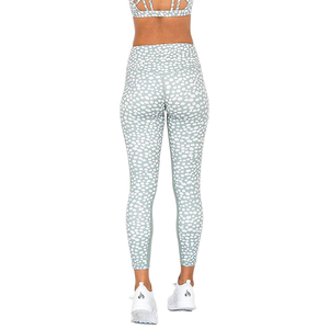 Conjunto de Yoga Reversible de alta calidad para mujer, mallas de gimnasio de nailon Spandex, cintura elástica, transpirable, Fitness, atlético, sólido - Product Image 5