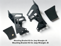Support de fixation pour éclairage de pilier A Wind Winner, supports de fixation pour éclairage LED de capot Jeep Wrangler JK