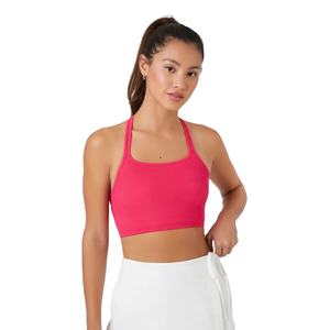 Women Sports Bra Seamless <b>Padded</b> Wireless Yoga Gym Fitness Bra Breathable Stretch Activewear Medium Support Workout - Product Image 1