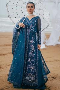 2025 Top vente non cousu longueur régulière robe de soirée formelle pour les femmes nouveau concepteur Salwar Kameez prêt à porter - Product Image 3