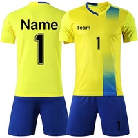 Uniformes de Fútbol Personalizados 2024, 100% Poliéster, para Hombre, Conjuntos de Camisetas de Fútbol de Equipo, Impresión Digital de Alta Calidad, Logotipo Personalizado