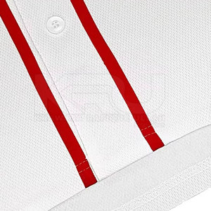 Servicio OEM, Nueva Camiseta de Béisbol, Tejido Transpirable que Absorbe la Humedad, Cuello en V, Manga Corta, Diseño Estampado para Mayor Comodidad en Cada Partido - Product Image 5
