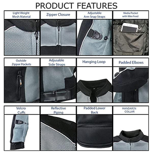 Vestes en textile d'été pour moto de haute qualité avec protections, design personnalisé - Product Image 6