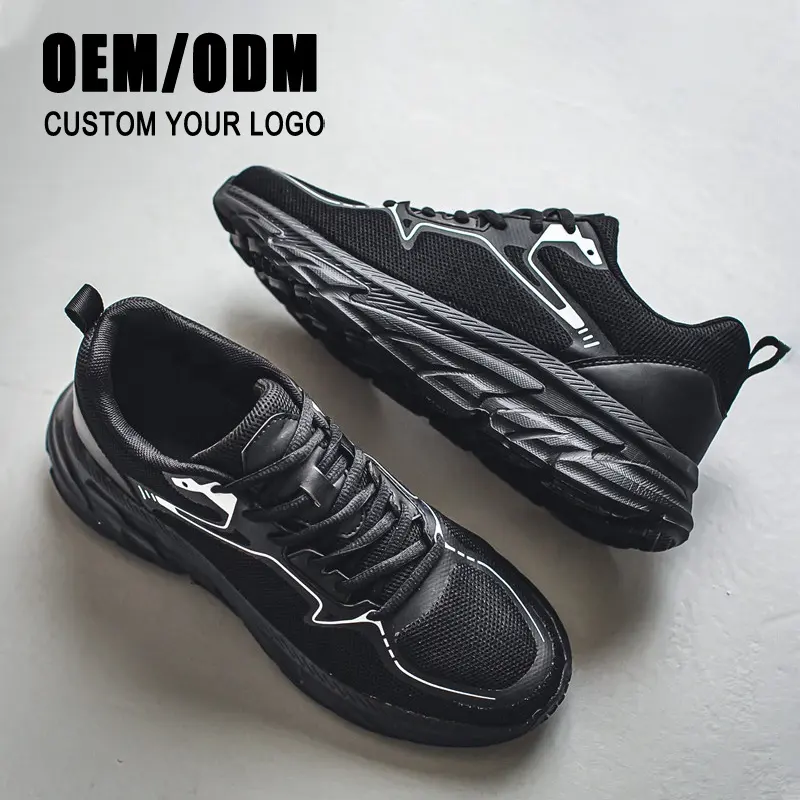 2023 Latest Design Men Summer Running Sports Shoes Breathable Fashion Sneakers For Male
