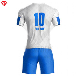 Nouveaux uniformes de football personnalisés imprimés, 100% coton respirant, logo personnalisé, vêtements de sport de qualité supérieure - Product Image 6