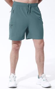 Pantalones cortos transpirables de alta calidad para hombre, pantalones cortos informales para gimnasio, nuevo diseño, pantalones cortos para correr, bolsillos en la cintura elástica - Product Image 3