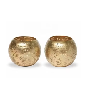 Fantaisie coloré métal artisanat bougie votive maison hôtel fête et mariage décoration luxe bougie votive pour éclairage décor - Product Image 6