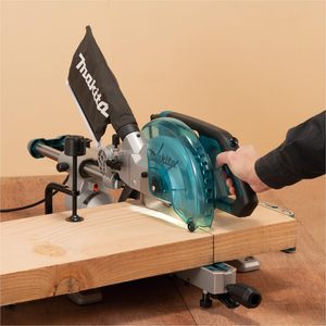 Sierra Ingletadora Radial Eléctrica de 216 mm para Madera, con Opciones de Alimentación por Batería y Electricidad, Certificación GS - Product Image 3