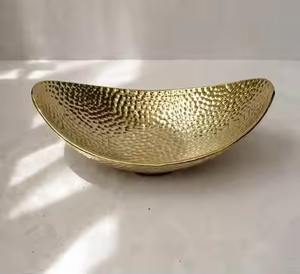 Premium Style Metal Serving Bowl <b>Dinnerware</b> Series for Contemporary Tables - Product Image 2