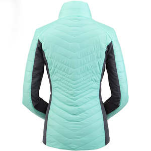 Trendy <b>Women</b> Winter Knitted Puffer <b>Jacket</b> Long Sleeve Bubble Puff Design Waterproof Breathable Warm <b>Lightweight</b> - Product Image 4