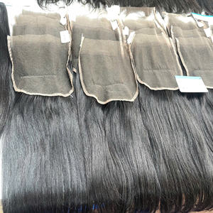 Paquetes de cabello humano alineados con cutícula de encaje HD suizo con cierre de encaje 5x5 6x6 todos los tamaños 100% cabello crudo vietnamita para pelucas de cabello humano - Product Image 4