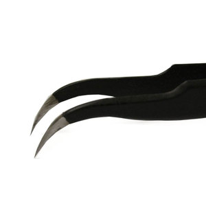 Hot Selling <b>Eyelash</b> <b>Tweezers</b> Wholesale Fiber Tip <b>Tweezers</b> for <b>Eyelash</b> Extension Professional <b>Eyelash</b> <b>Tweezers</b> - Product Image 3