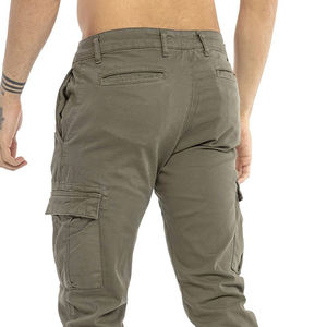 กางเกงคาร์โก้เอวสูงของผู้ชายเอวสูงน้ำหนักเบามีกระดุมเสื้อสไตล์อินเทรนด์ปรับแต่งได้ตามต้องการ - Product Image 5