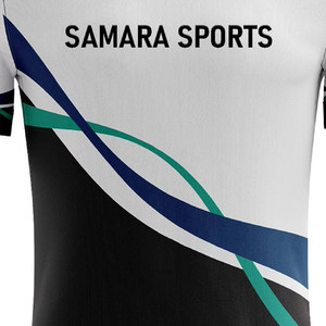 Camisetas de hombre bordadas de manga corta de verano transpirables de alta calidad con logotipo personalizado - Product Image 4