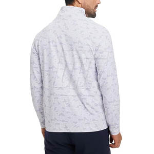 เสื้อแจ็คเก็ตซับลิเมชั่นแบบซิปครึ่งตัวสำหรับผู้ชาย แห้งเร็ว เหมาะสำหรับออกกำลังกายและสวมใส่ในชีวิตประจำวัน - Product Image 5