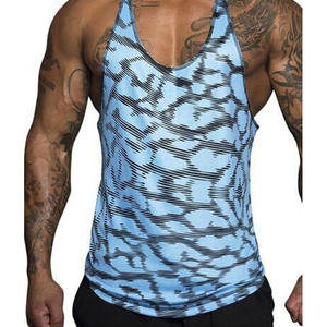 Débardeur Homme Personnalisé en Coton, Gilet de Sport Respirant à Séchage Rapide pour Musculation et Fitness, Grande Taille - Product Image 5