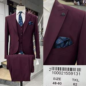 Costume pour homme Business Ready 80 Laine 20 Polyester Slim Fit pour le bureau et les présentations - Product Image 5