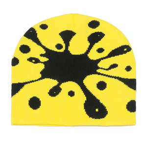 Bonnet en polaire unisexe coupe-vent - Couleur unie Jacquard Doux et confortable pour l'automne/hiver Ski et cyclisme Marque personnalisée - Product Image 1