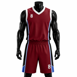 Conjunto de Uniforme de Baloncesto Personalizado para Hombre, Uniforme Deportivo de Baloncesto, Fabricante OEM ODM - Product Image 1