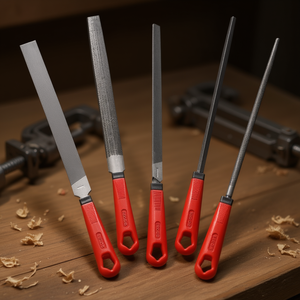 Juego de 5 limas y escofres de segunda corte Facom de 250 mm - Product Image 3