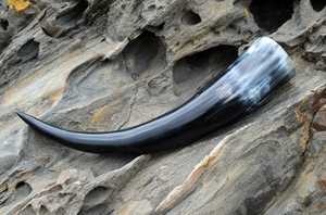 Fabricante de bebidas de cuerno de buey de búfalo de alta venta y diseño de taza de cuerno de exportador y elaborado con cuerno de beber de alta calidad - Product Image 2