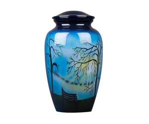 Handmade Cremation Urn <b>for</b> Human <b>Ashes</b> Large Personalized Funeral Burial Urn <b>for</b> Handcrafted Urn <b>for</b> Dogs <b>Ashes</b> - Product Image 4