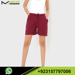 กางเกงขาสั้นสำหรับผู้หญิงกางเกงขาสั้นระบายอากาศได้ดีดีไซน์ใหม่ล่าสุดโลโก้ตามสั่ง - Product Image 3