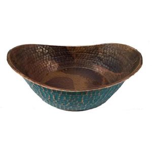 Cuenco de Cobre Estilo Antiguo, 100% Hecho a Mano, Pulido, Ecológico, Moderno y de Lujo, para Fiestas, Restaurantes y Hoteles - Product Image 5