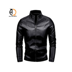 Chaqueta de Cuero Genuino para Hombre, Talla Grande, para Invierno, con Cierre, Impermeable y Transpirable, Disponible en Todos los Colores - Product Image 4