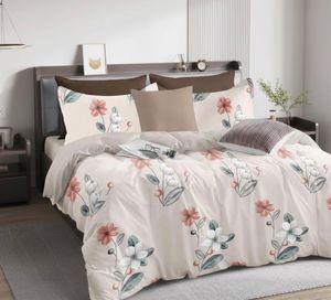 ชุดเครื่องนอนไมโครไฟเบอร์ทอลายเรขาคณิตทันสมัย ขนาดควีนไซส์ 3 ชิ้น ผ้าโพลีเอสเตอร์นุ่มพิเศษ พร้อมปลอกหมอน 2 ใบ รับผลิตตามสั่ง ขายส่ง - Product Image 2