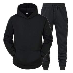 Chándal de Invierno para Hombre con Capucha, Forro Polar, Poliéster/Algodón, Ropa Deportiva para Entrenamiento y Jogging, Precio Bajo, Venta al Por Mayor - Product Image 4