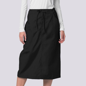 New Design Custom Made OEM Women's Nurse Scrub <b>Skirts</b> with 100% Cotton Material Breathable <b>Straight</b> Design Customized Colors - Product Image 5