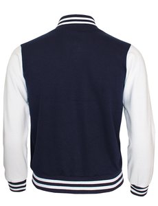 Chaqueta universitaria de precio de fábrica con colocación de logotipo frontal de diseño elegante - Product Image 5