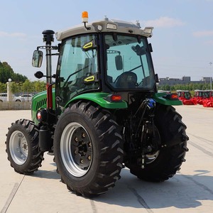 Tracteur agricole 4x4 80 CV à inverseur de puissance, <span class=keywords><strong>Euro</strong></span> 5, certifié, avec cabine climatisée et prise de force double vitesse, livraison directe usine par conteneur maritime Kayao - Product Image 5