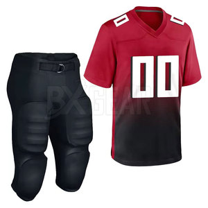 Uniforme de fútbol americano de moda superior disponible a granel en diferentes tamaños, colores y estilos para adaptarse a los requisitos del equipo y del jugador - Product Image 2